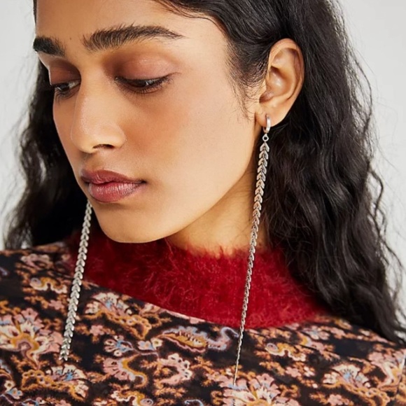 Free People Lights Out Dangle Earrings NWT - Picture 1 of 6